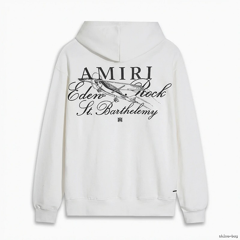 AMIRI Printed Casual White Sweatshirt