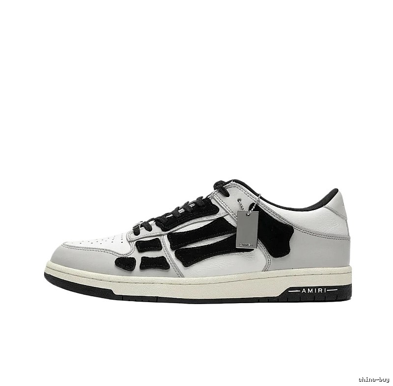 AMIRI Retro Black and White Sneakers