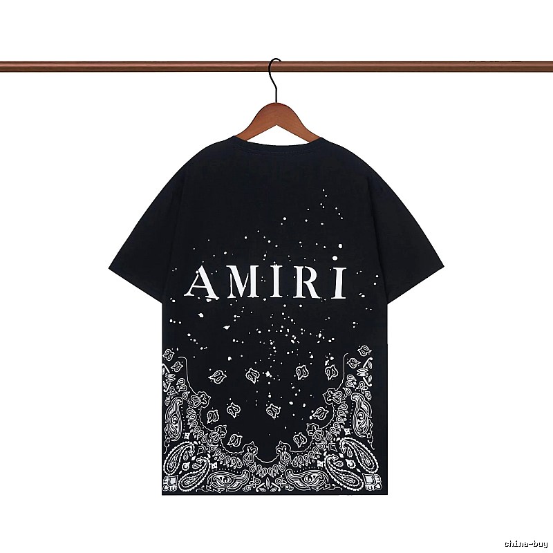 Amiri Weekend Graphic T-shirt White Blue Amiri for Seasonal Looks