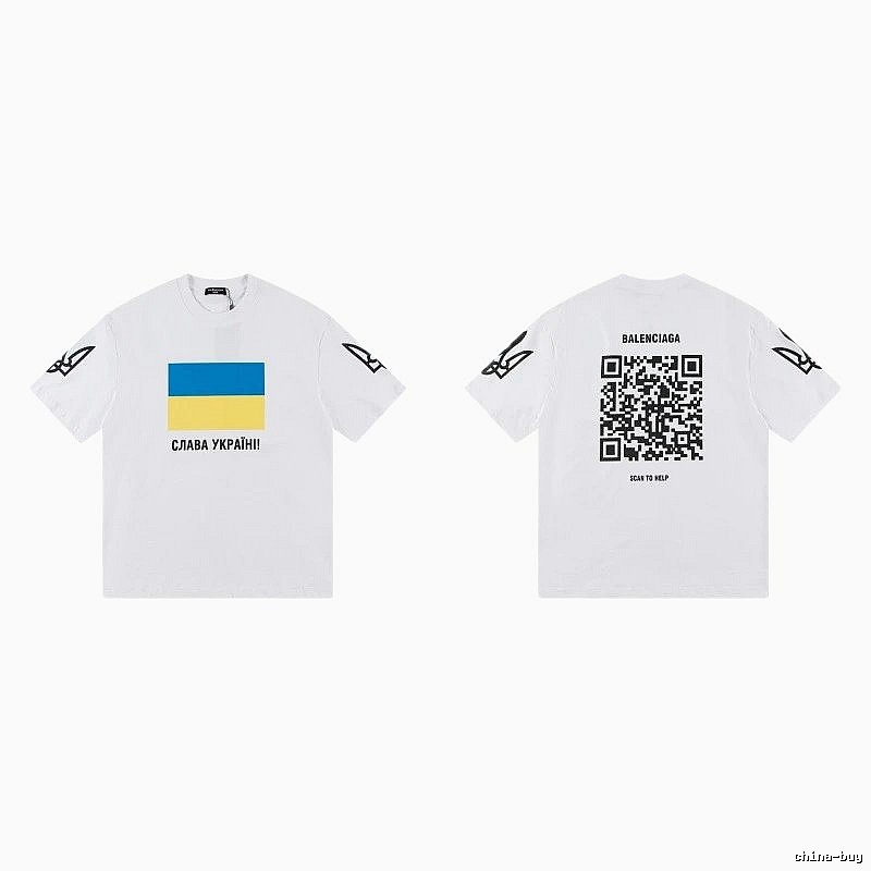 Balenciaga Charity Limited Edition Street Style White T-Shirt