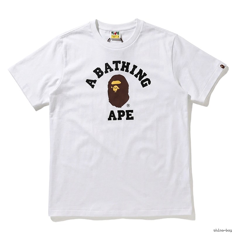 Bape Ape Head Simple White T-shirt