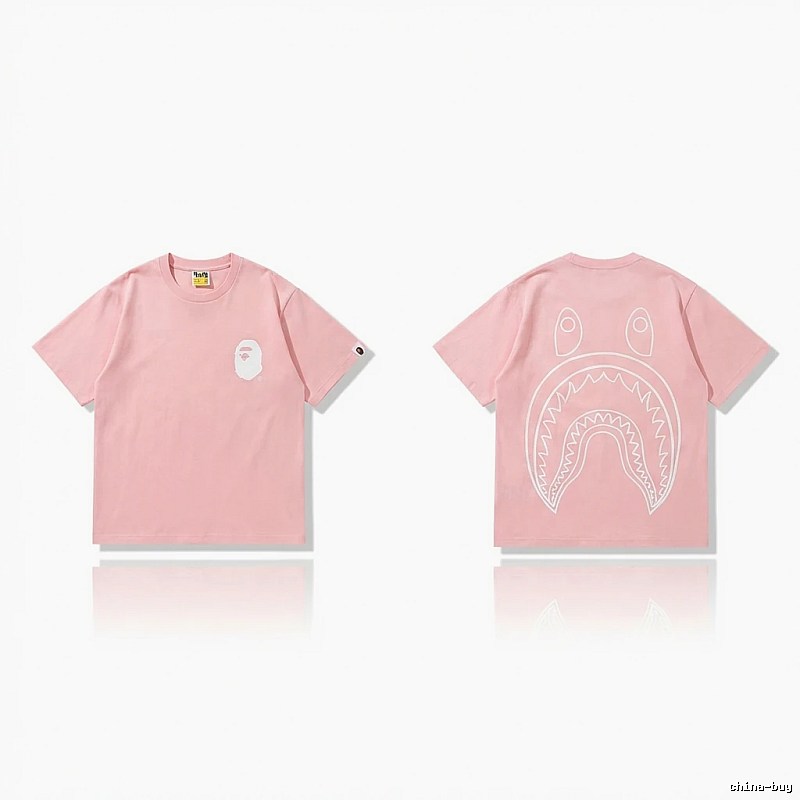 Bape Shark Series Pink T-shirt