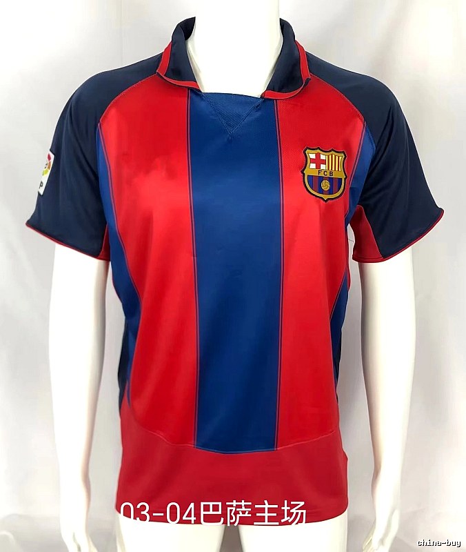 Barcelona Statement Retro soccer jersey Blue Red Barcelona for Outdoor Plans