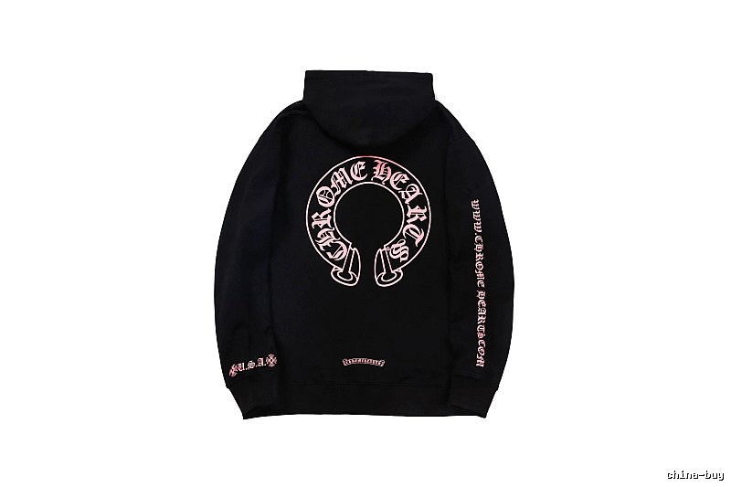 Chrome Hearts 2088-76 Black Cross Graphic Hoodie Commuter Look