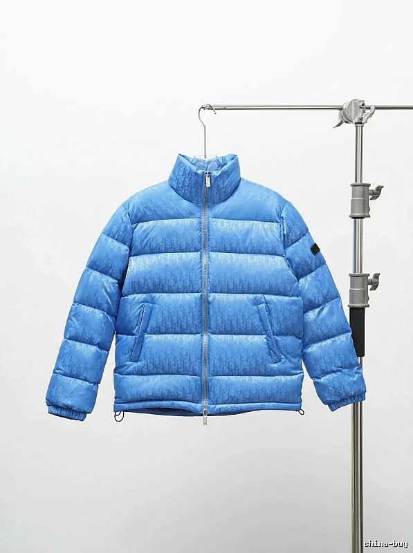 Dior down jacket fashion style blue