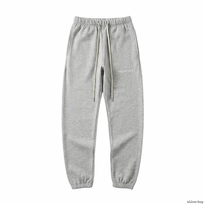 ESSENTIALS Basic Casual Grey Sweatpants