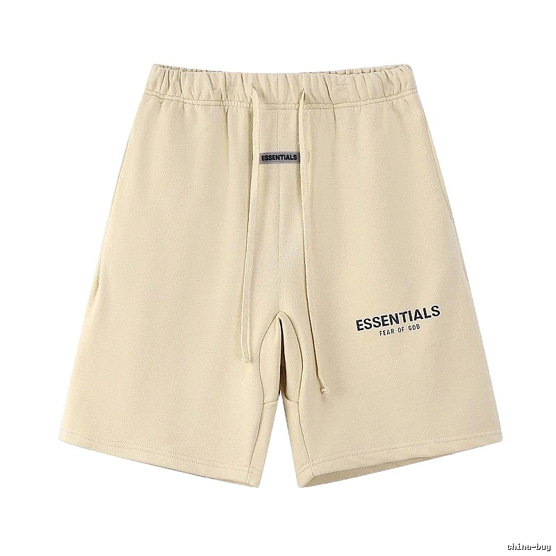 ESSENTIALS minimalist style beige shorts