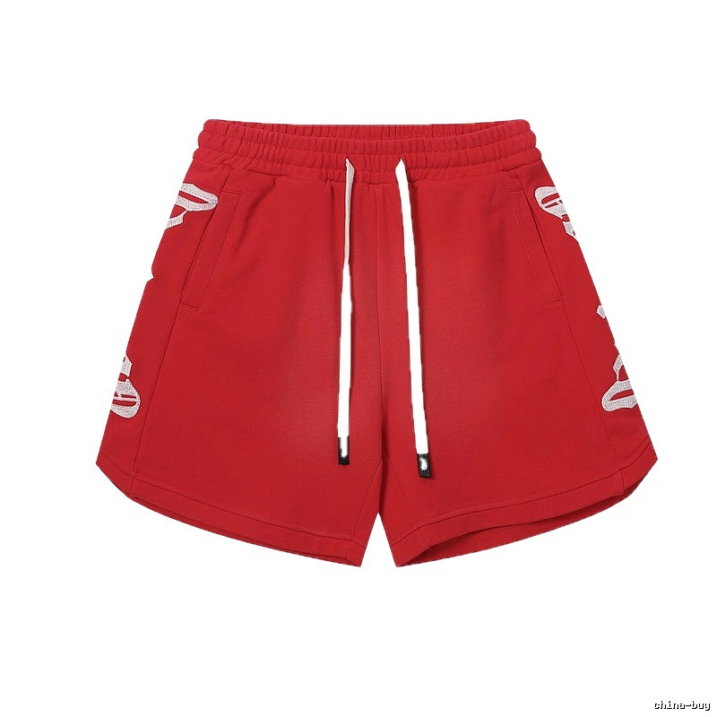 Godspeed Printed Street Style Red Shorts
