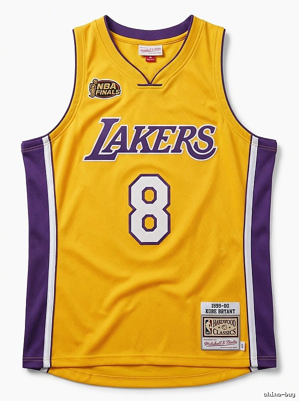 Kobe Lakers retro yellow jersey