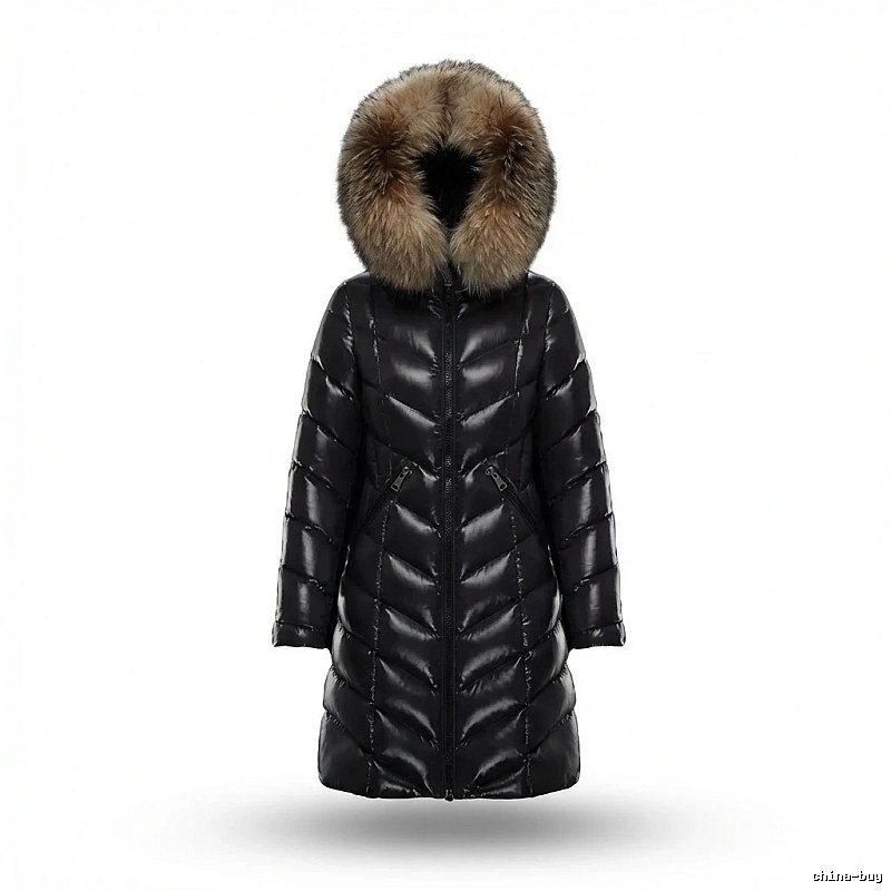 Moncler black luxury style down jacket