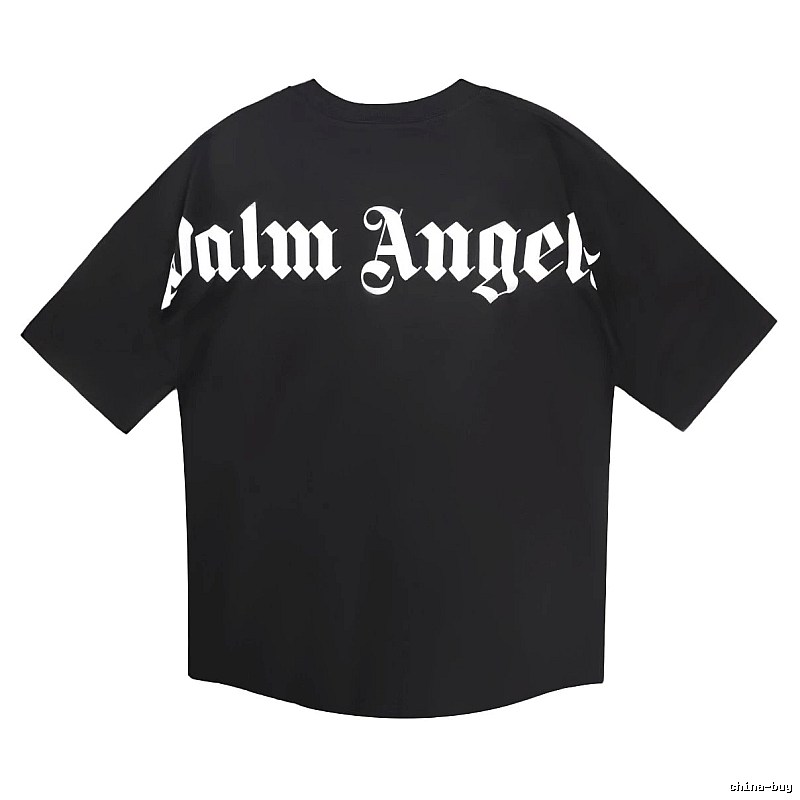 Palm Angels Patterned Logo T-shirt White Palm Tree with Signature Styling