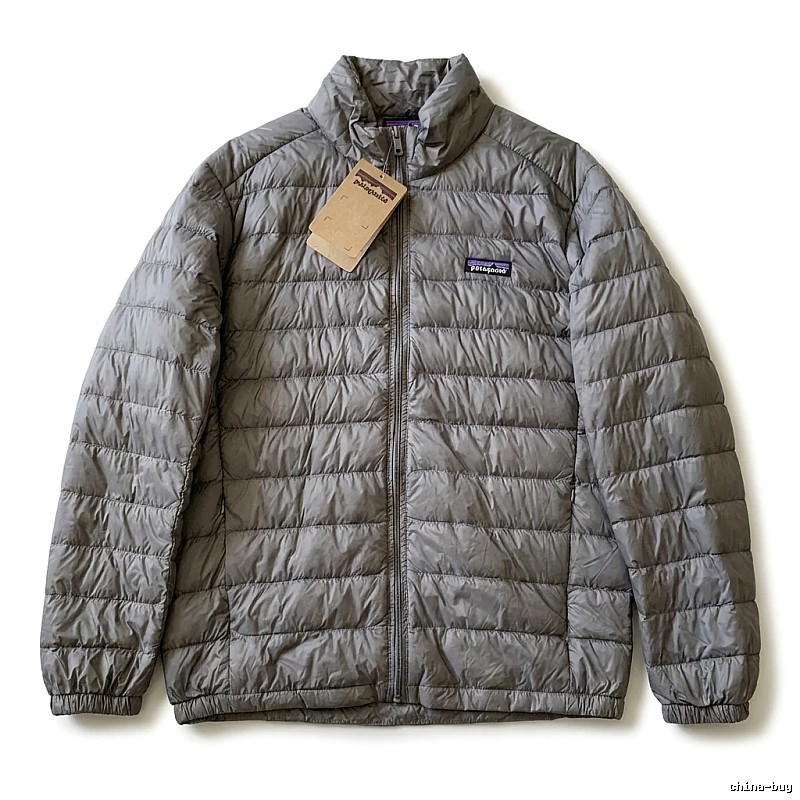 Patagonia series minimalist style gray coat