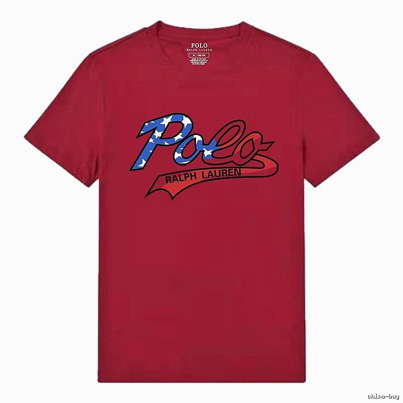 Ralph Lauren Polo Series Burgundy T-shirt
