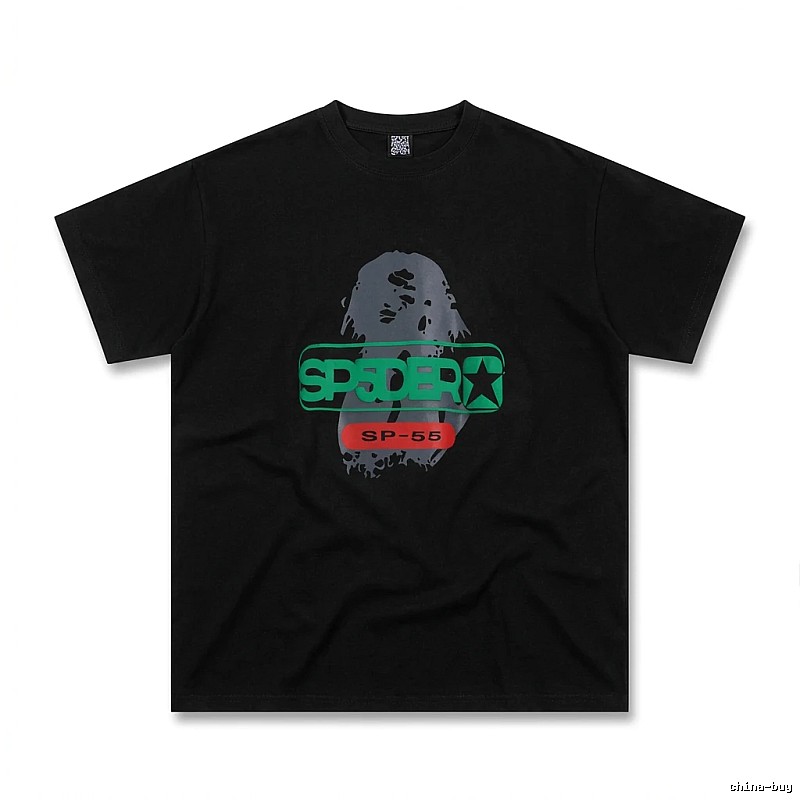 Sp5der Dark Cool Trend Short Sleeve