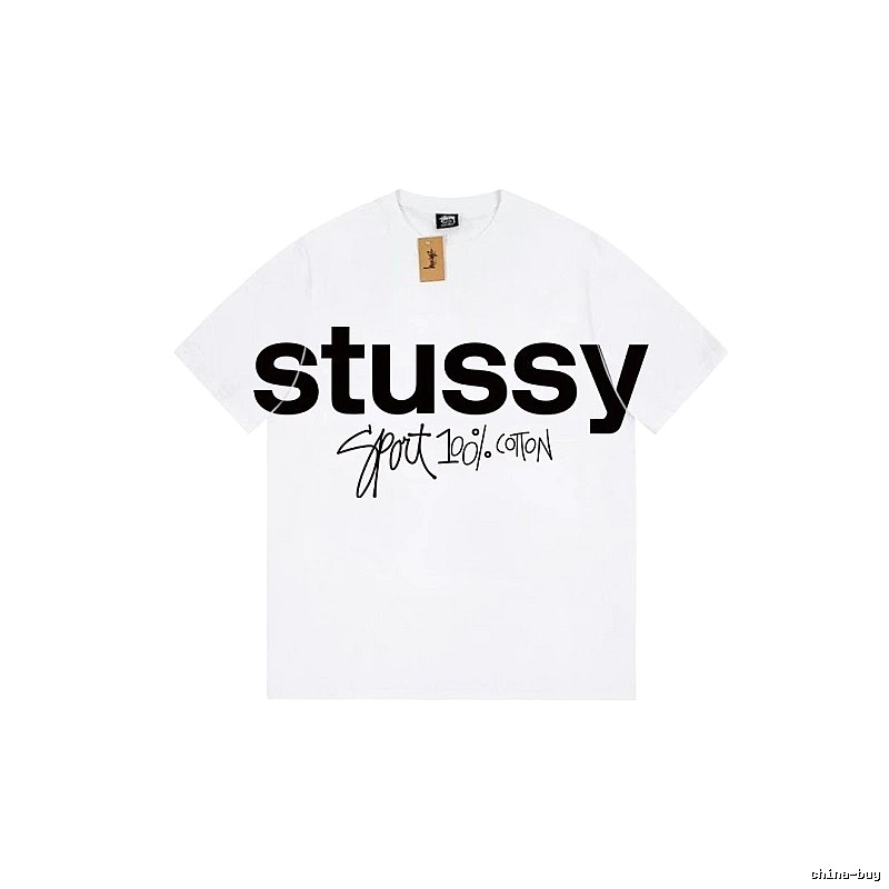 Stussy Gift Ready Graphic T-shirt Black White Stussy with Standout Detail