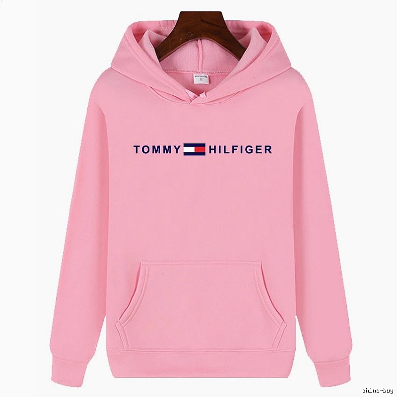 Tommy Hilfiger Monogram Logo hoodie White Tommy Hilfiger for Layered Styling