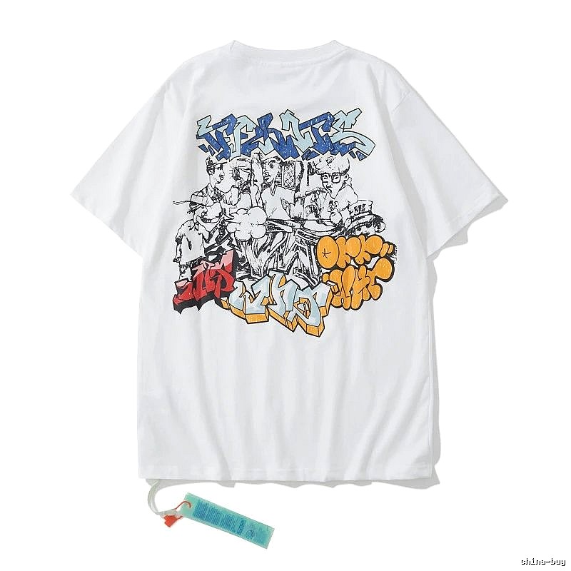 2061-23 White Style 6123 Anime Graphic T-Shirt Daily Styling