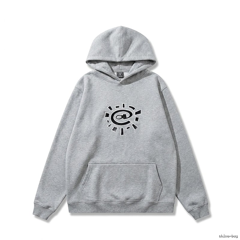 ADWYSD trendy brand gray hoodie