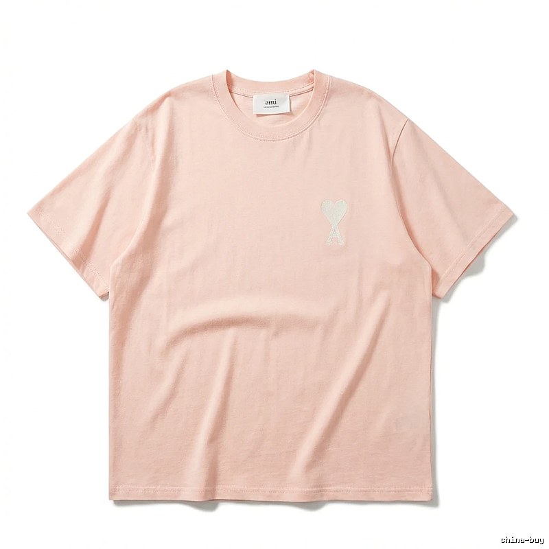 AMI Basic Pink T-shirt