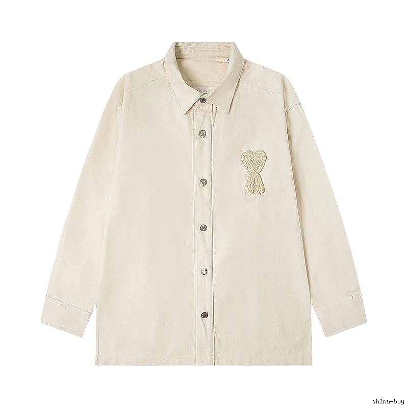 AMI Embroidered Love Style Shirt