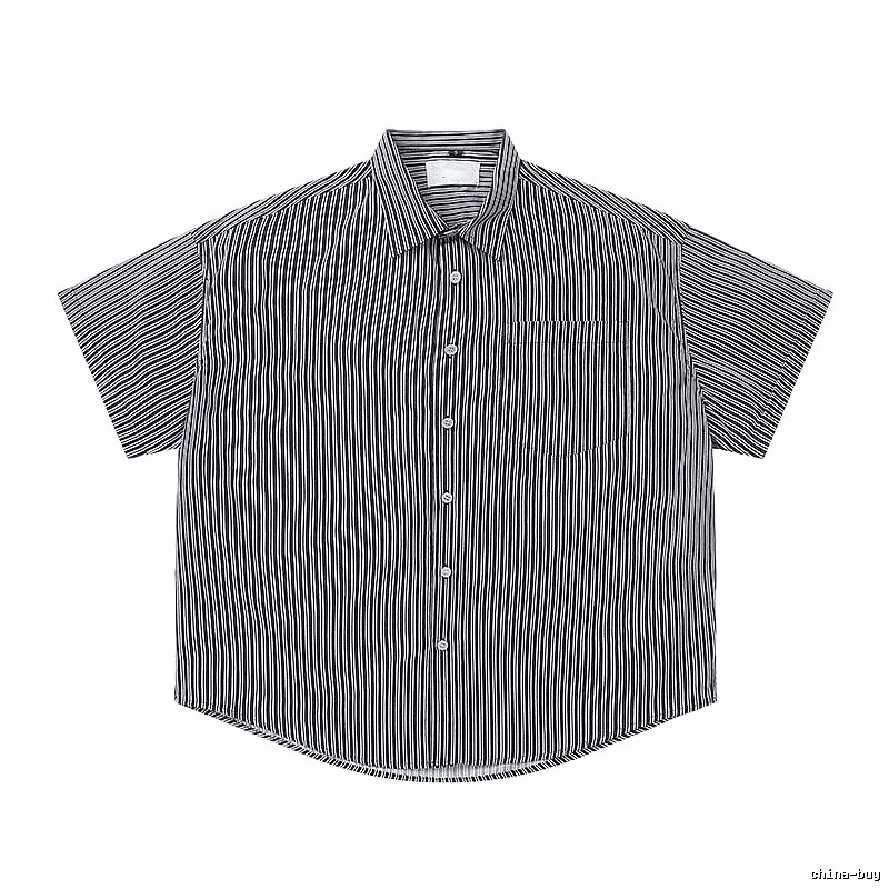 AMI striped retro-style shirt