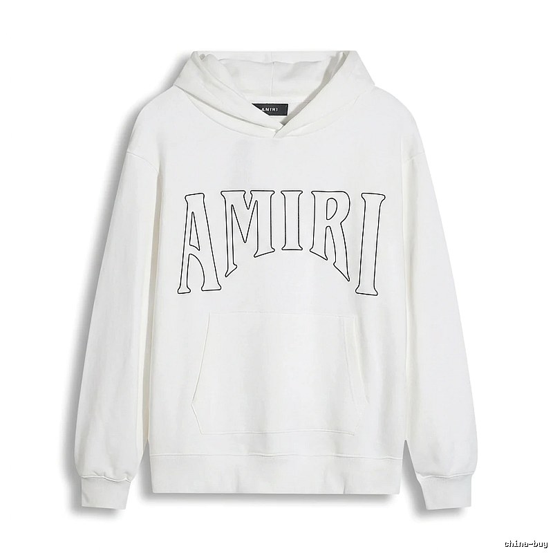 AMIRI Alphabet Style White Sweatshirt