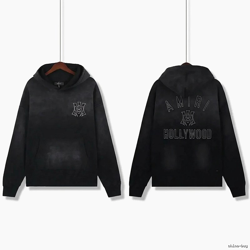 AMIRI Hollywood Collection Dark Style Hoodie