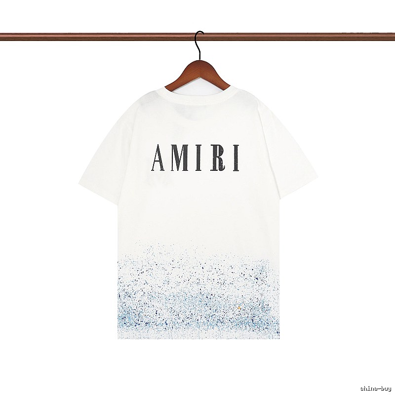 Amiri Relaxed Graphic T-shirt White Blue Amiri with Designer-Inspired Detail