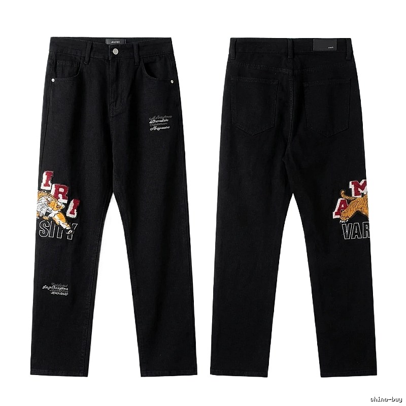 AMIRI retro - style black jeans
