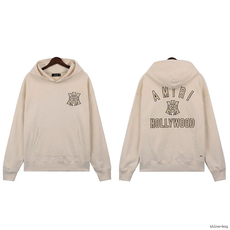 AMIRI retro-style off-white sweatshirt