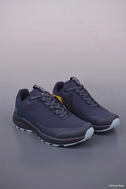 Arc'teryx Navy Blue Trail Sneakers and Treaded Trail Sole