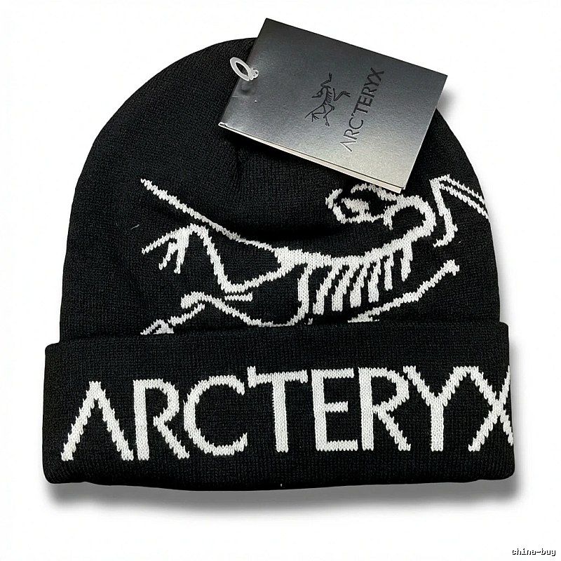 Arc'teryx Printed Black Beanie