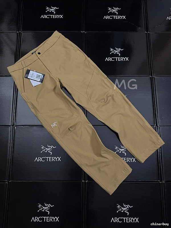 Arc'teryx Technical Straight Pants - lightweight outdoor finish and small logo for weekend