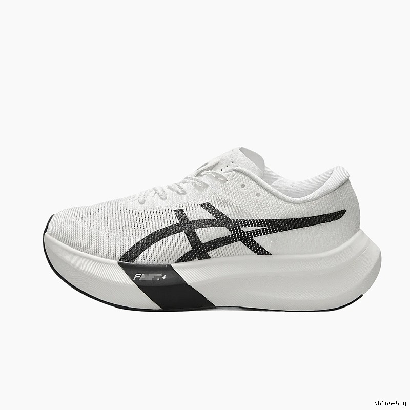 ASICS Speed Style Black and White Running Shoes