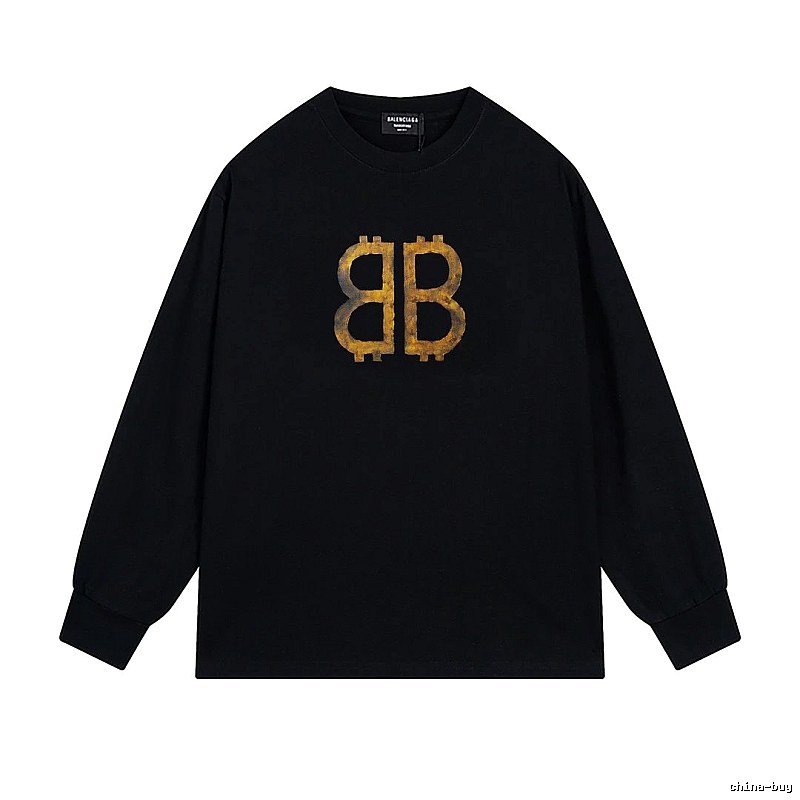 Balenciaga BB Print Black Sweatshirt