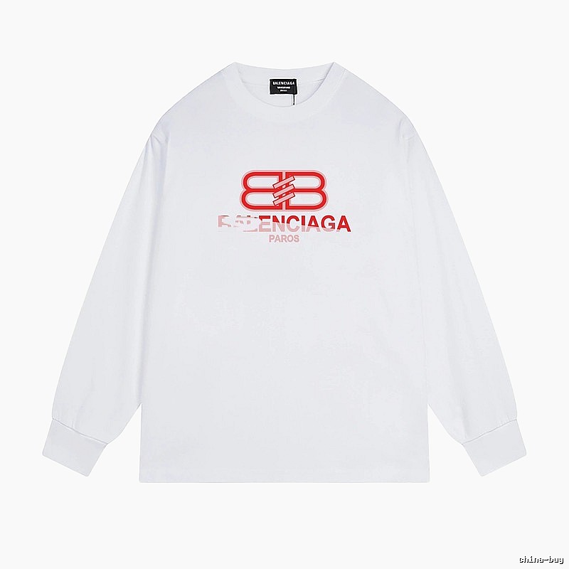 Balenciaga BB Print White T-shirt