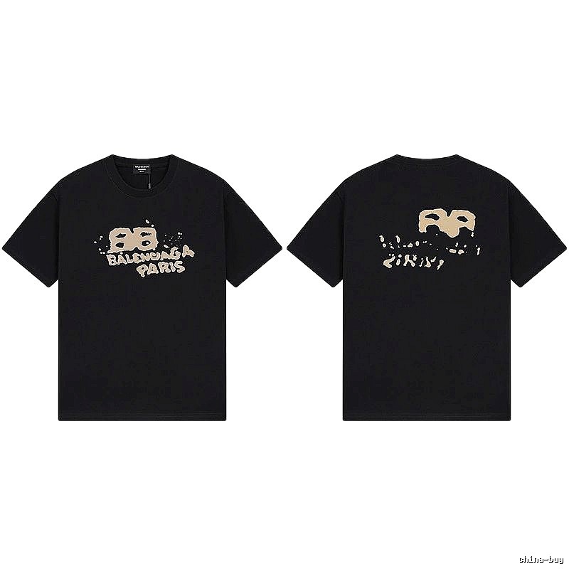 Balenciaga BB Series Black T-shirt
