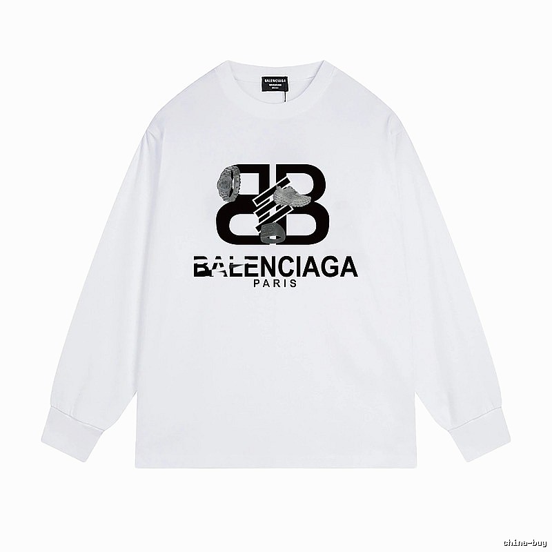 Balenciaga BB Series Simple White T-shirt