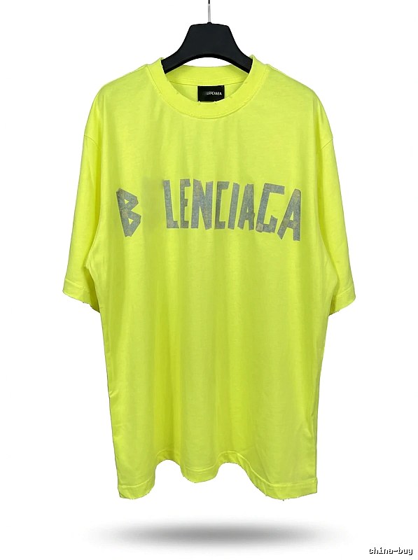 Balenciaga fluorescent style T-shirt