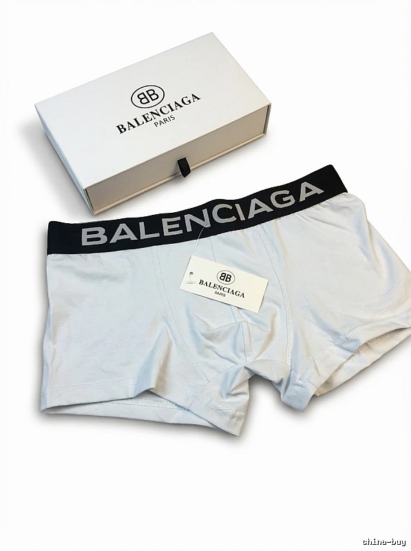 Balenciaga minimalist light blue underwear