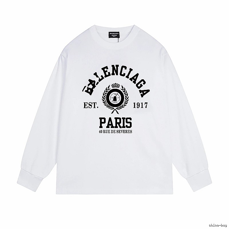 Balenciaga retro-style white T-shirt