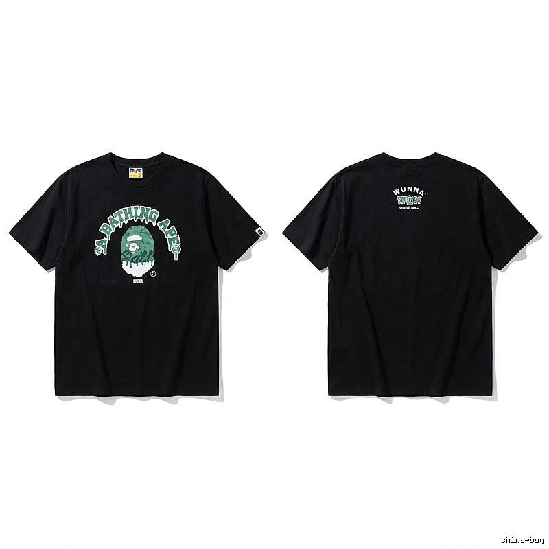 Bape Ape Head Trendy Black T-shirt
