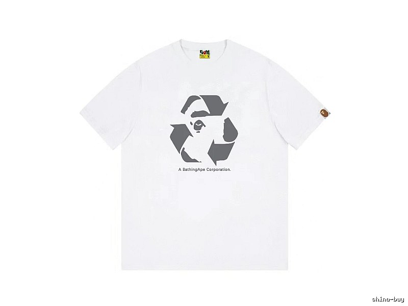 Bape Recycling Collection White T-shirt