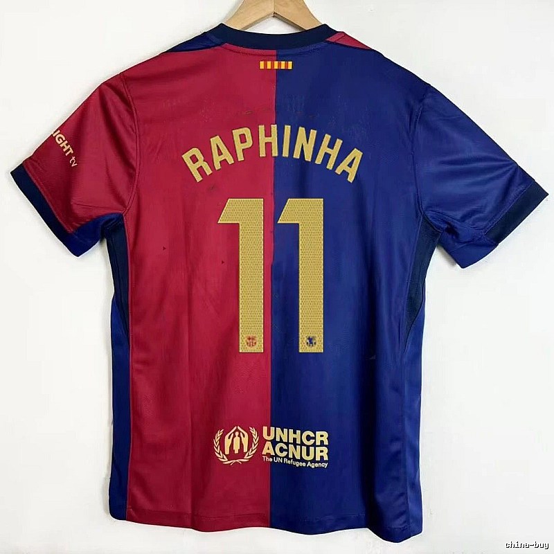 Barcelona Daily Gavi #6 soccer jersey Blue Red Barcelona for City Outfits