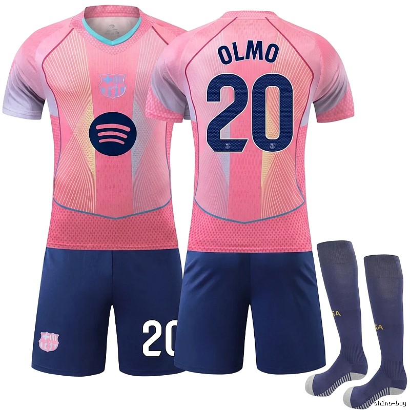 Barcelona pink sportswear jersey