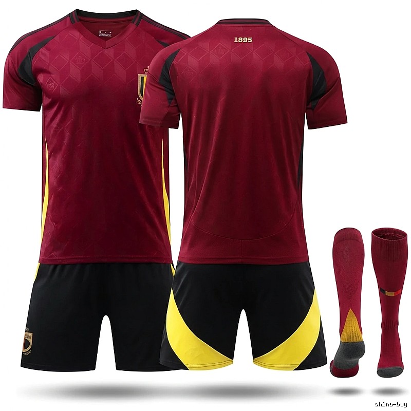 Belgian team uniform sporty burgundy