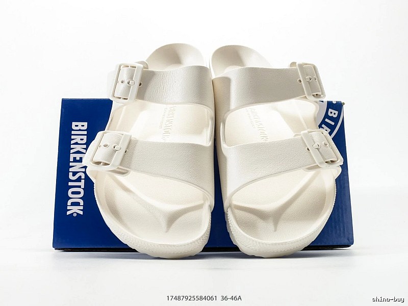 BIRKENSTOCK Arizona Casual White Slide Sandals