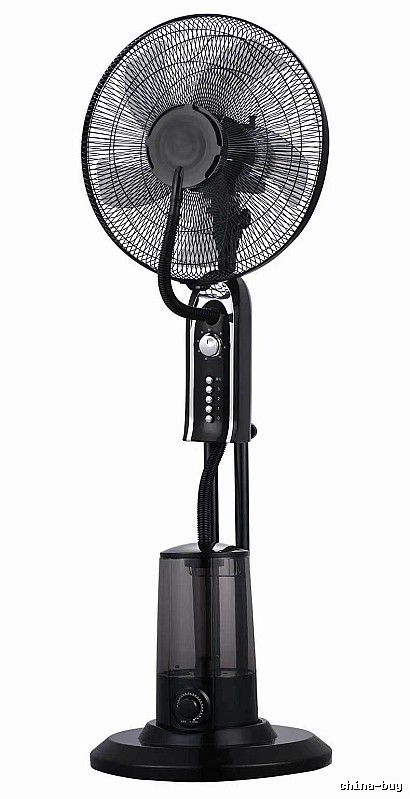 Bladeless Pedestal Cooling Fan For Room Airflow 18-inch Mechanical Control eu Plug