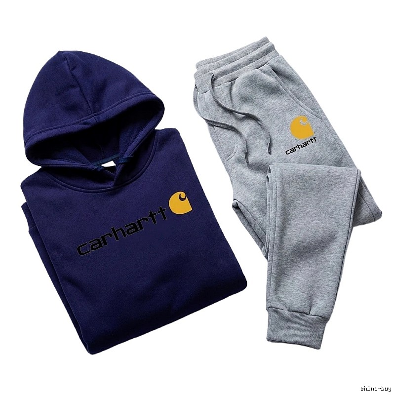 Carhartt casual style dark blue-gray suit