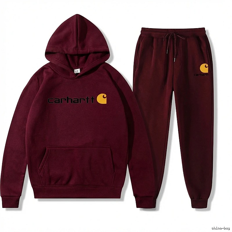 Carhartt trendy brand burgundy suit